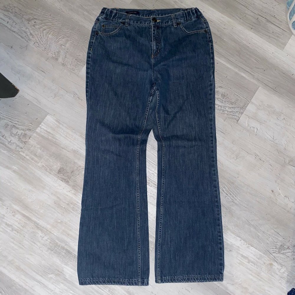 WOMEN’S LAND’S END 5 POCKET JEANS SIZE 10